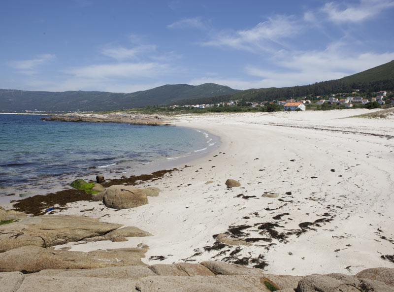 La playa de Lira en Carnota