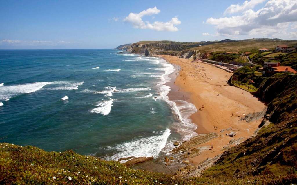 Las playas de Sopela en Bizkaia