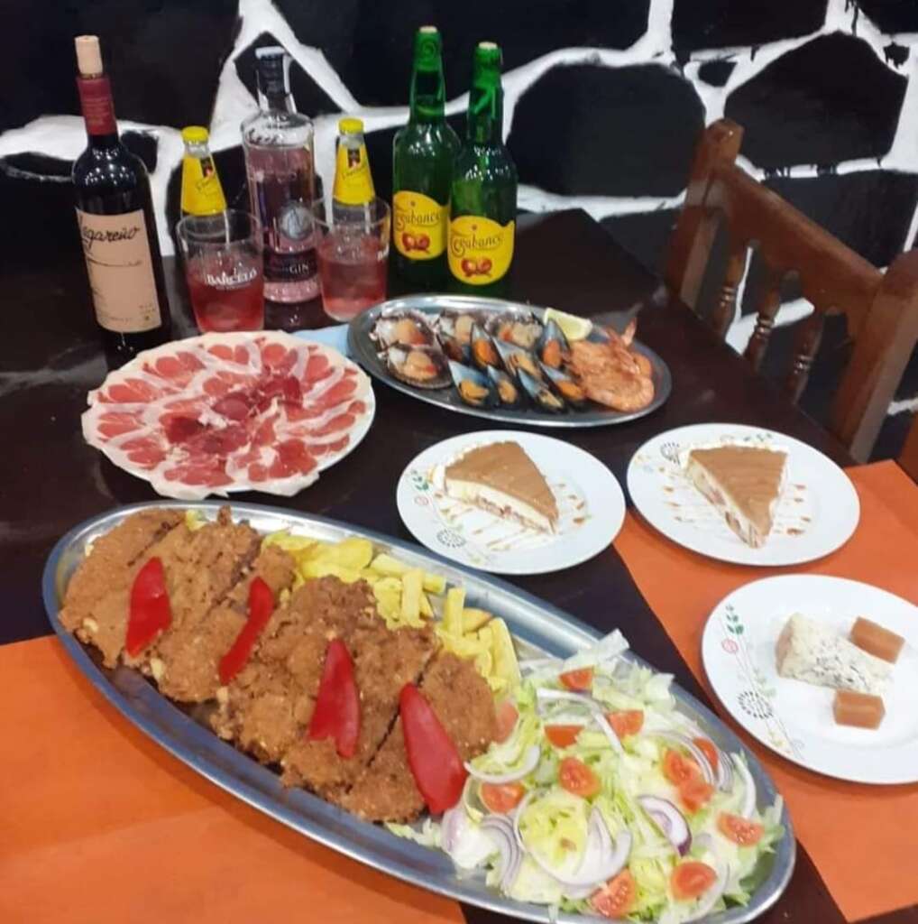 Una comida en el Mesón El Pescador