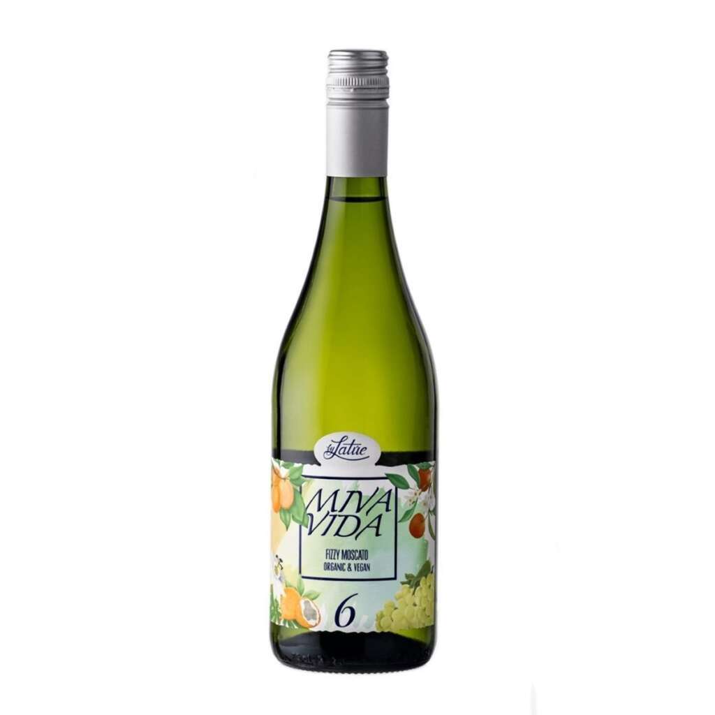 El MIVA VIDA Fizzy Moscato de Bodegas Latúe