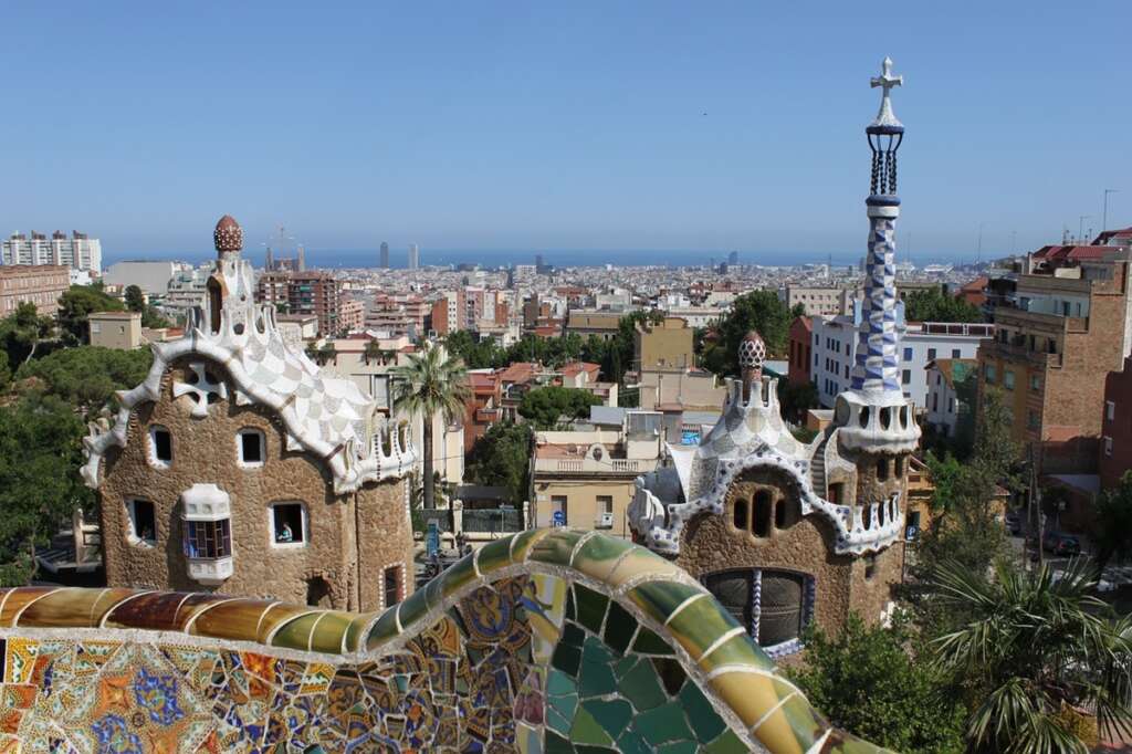 El Parque Güell de Barcelona