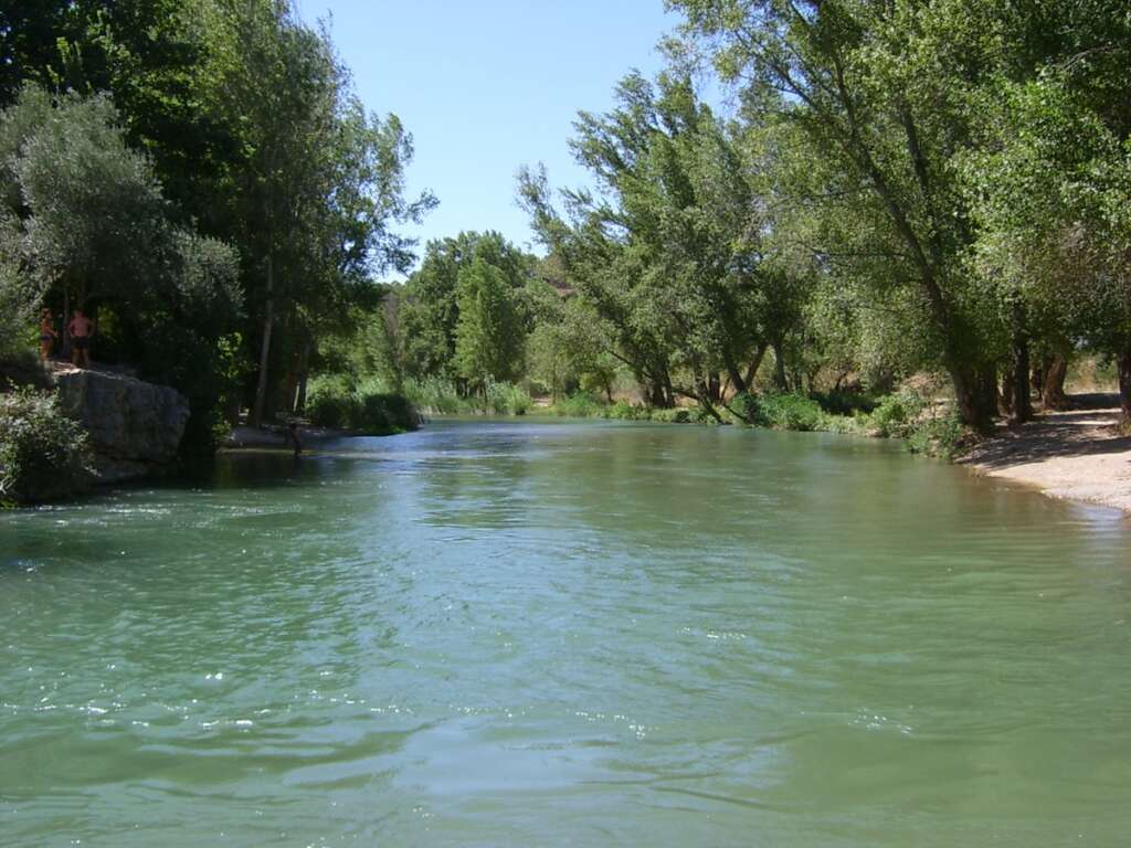 Uno de los tramos del Río Turia