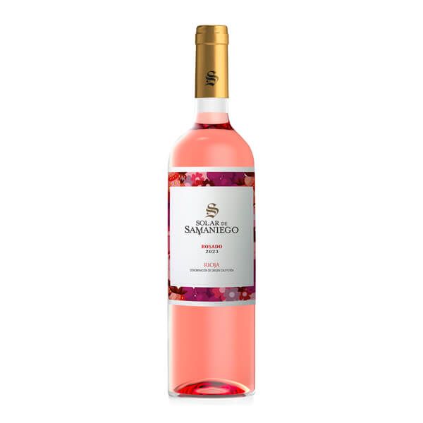 El rosado Solar de Samaniego Rosado