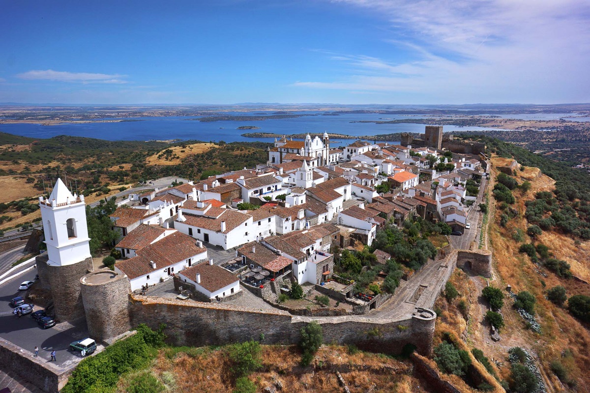 El pueblo de Monsarraz en Portugal