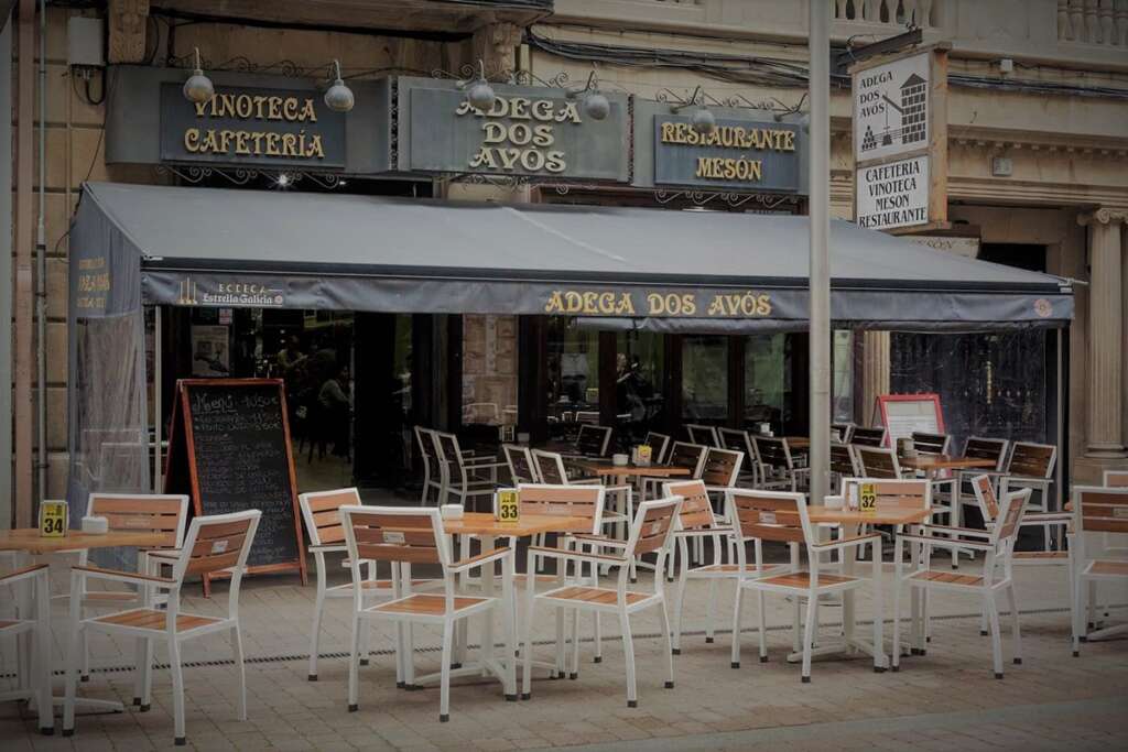 El restaurante Adega dos Avós en Pontevedra