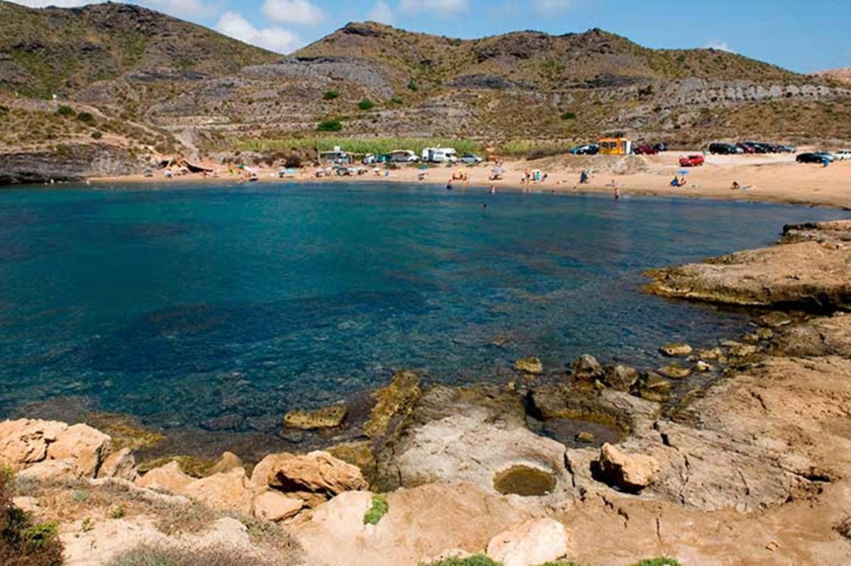 La cala Reona en Cabo de Palos
