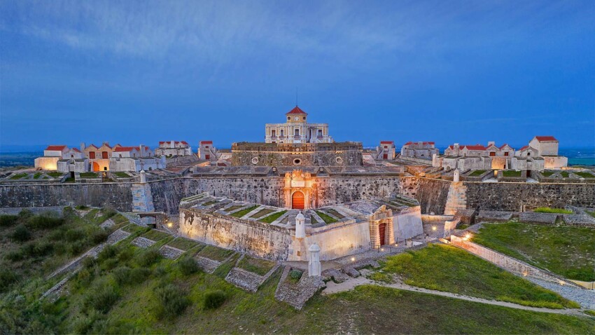 El pueblo de Elvas en Portugal
