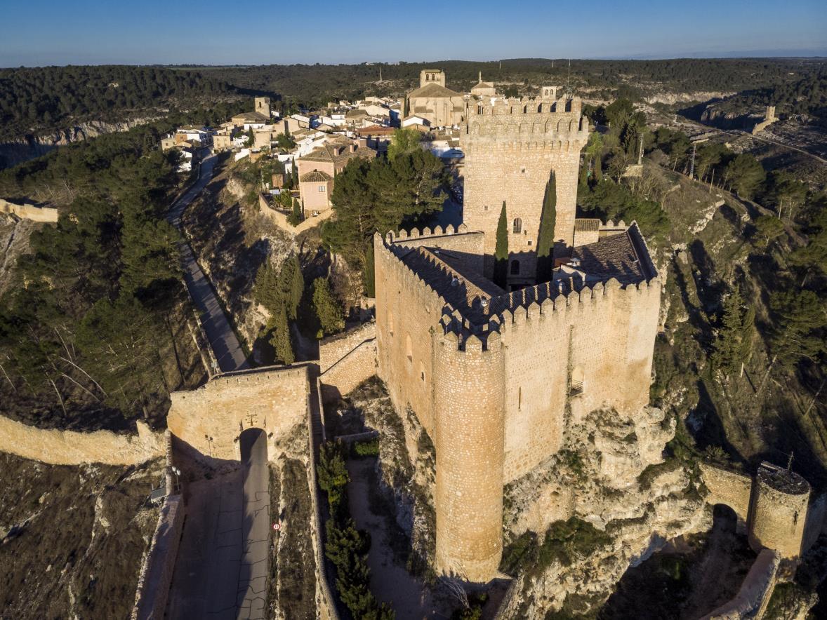 El castillo del Parador de Alarcón