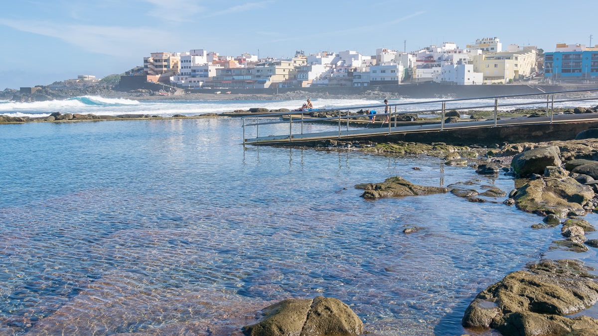 Las piscinas naturales de Arucas