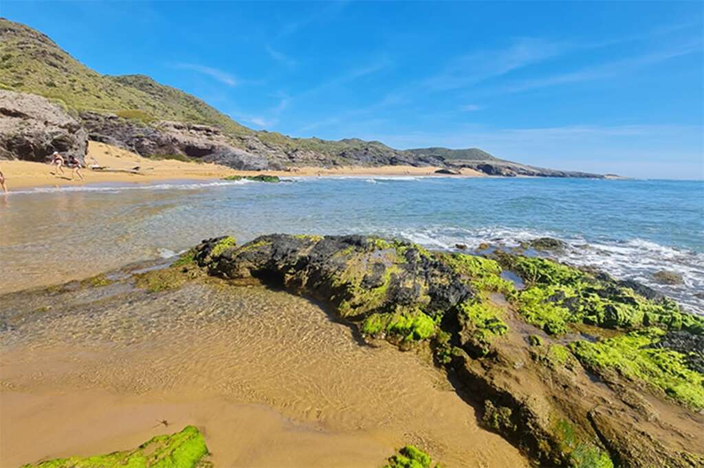 La playa de Calblanque en Cartagena