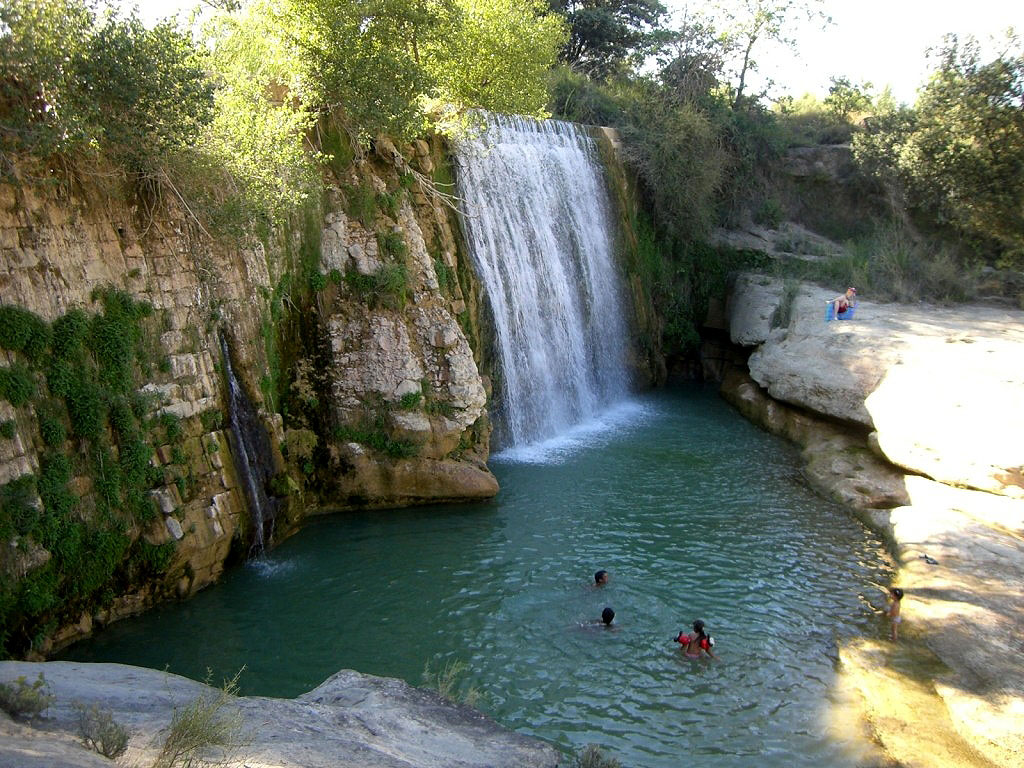 Las piscinas naturales de Pozán de Vero en Huesca