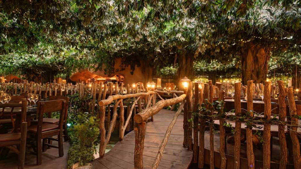 El interior del restaurante Voltereta