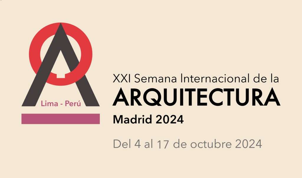 El cartel de la Semana de la Arquitectura en Madrid