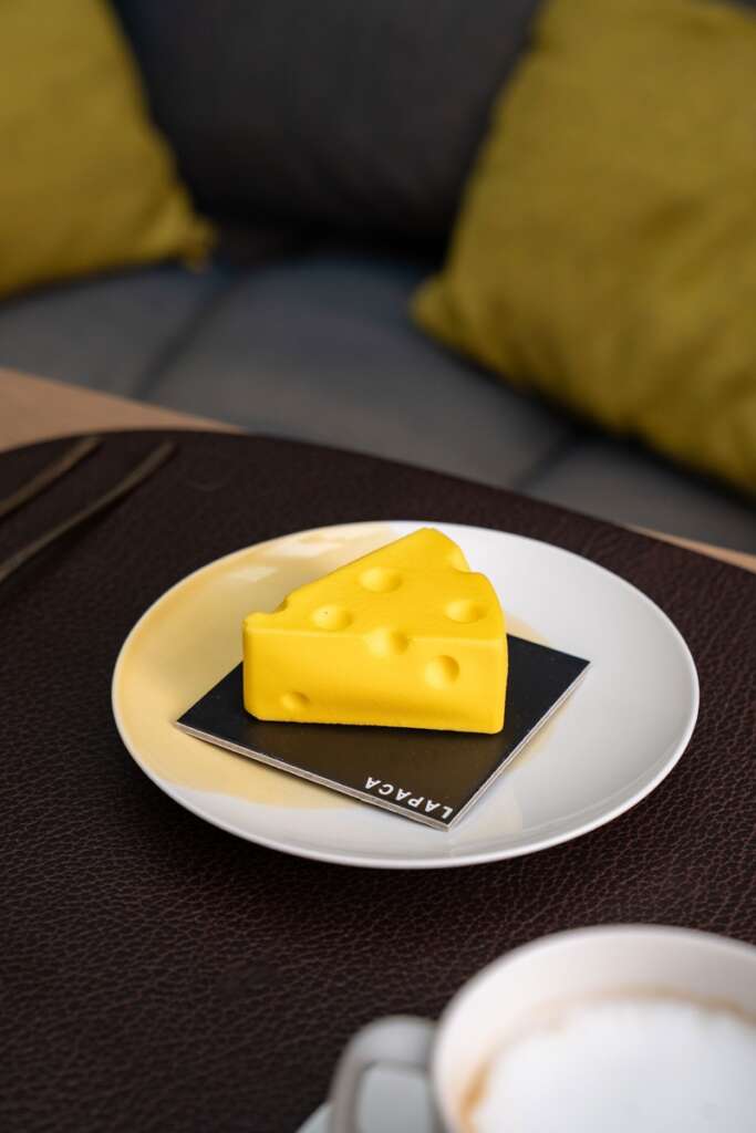 El fotogénico postre Queso
