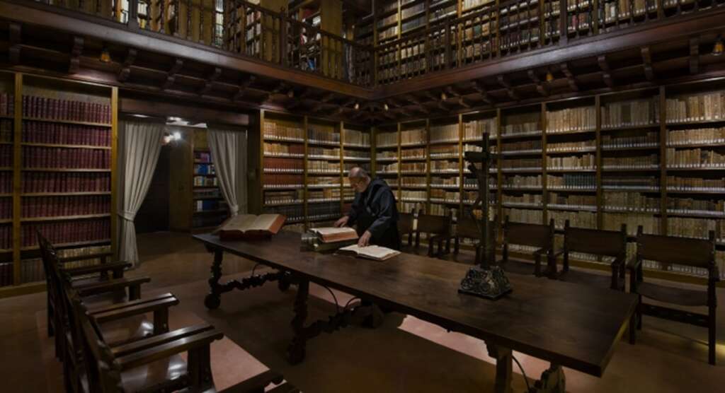 La biblioteca del Monasterio de Leyre