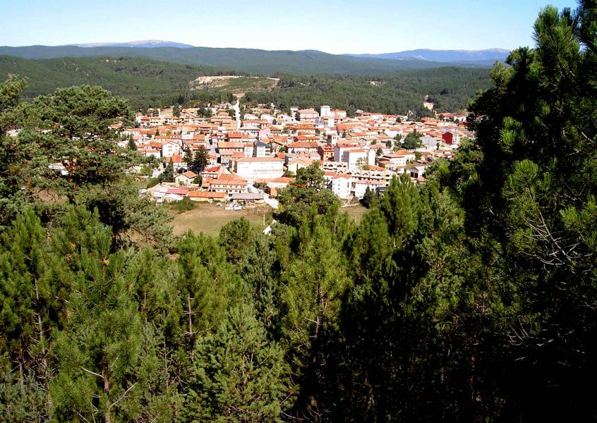 El pueblo de Navaleno en Soria