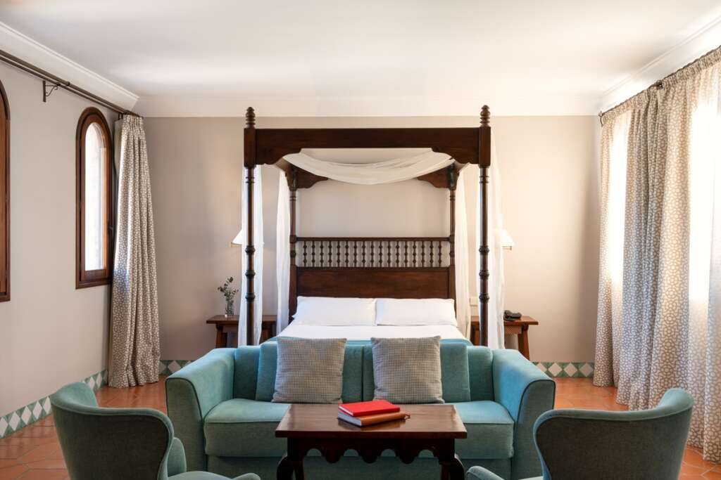 La habitación superior en el Parador de Alcañiz