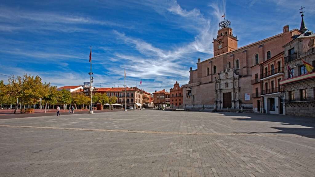 La plaza mayor de Medina del Campo