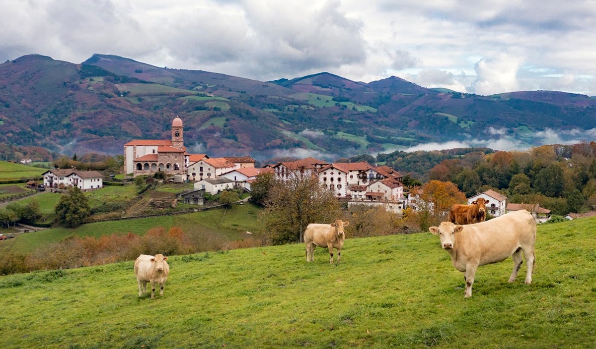 El valle de Baztan en Navarra