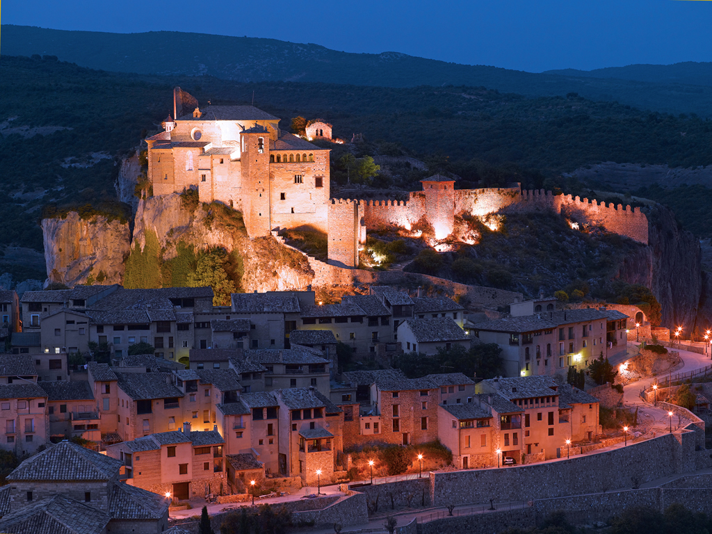 El pueblo de Alquézar en Huesca