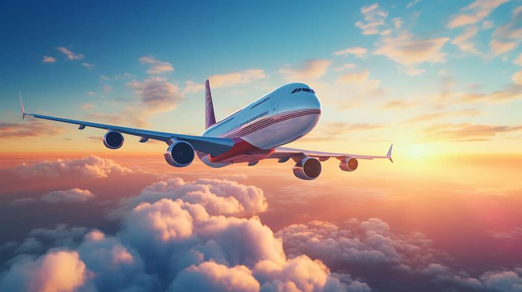 Un avión en pleno vuelo, Air Europa