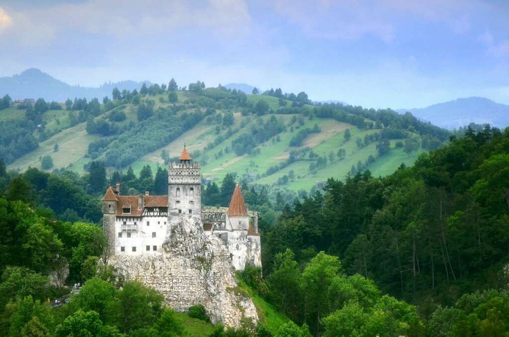 El Castillo de Bran en Transilvania, Rumanía