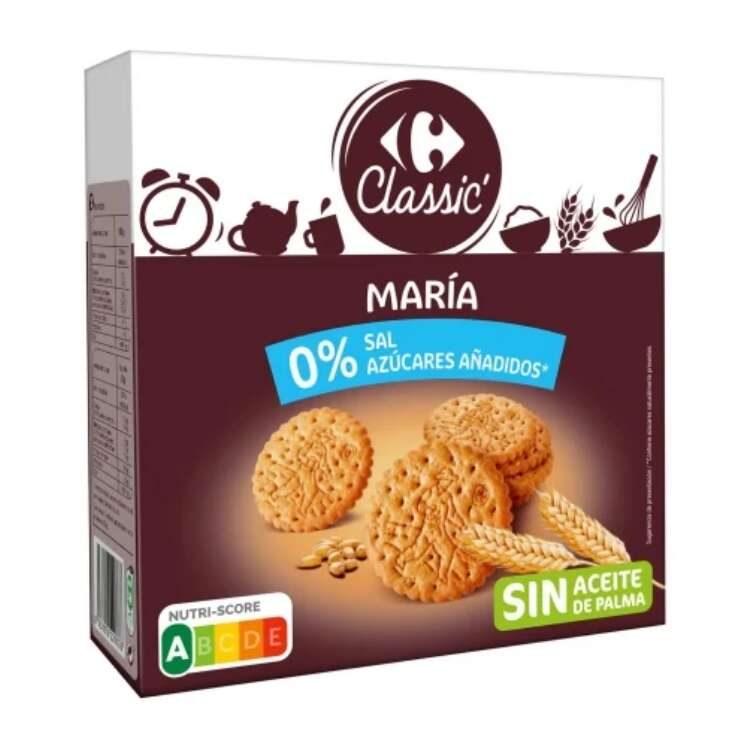 Las Classic María 0% sal y azúcares añadidos