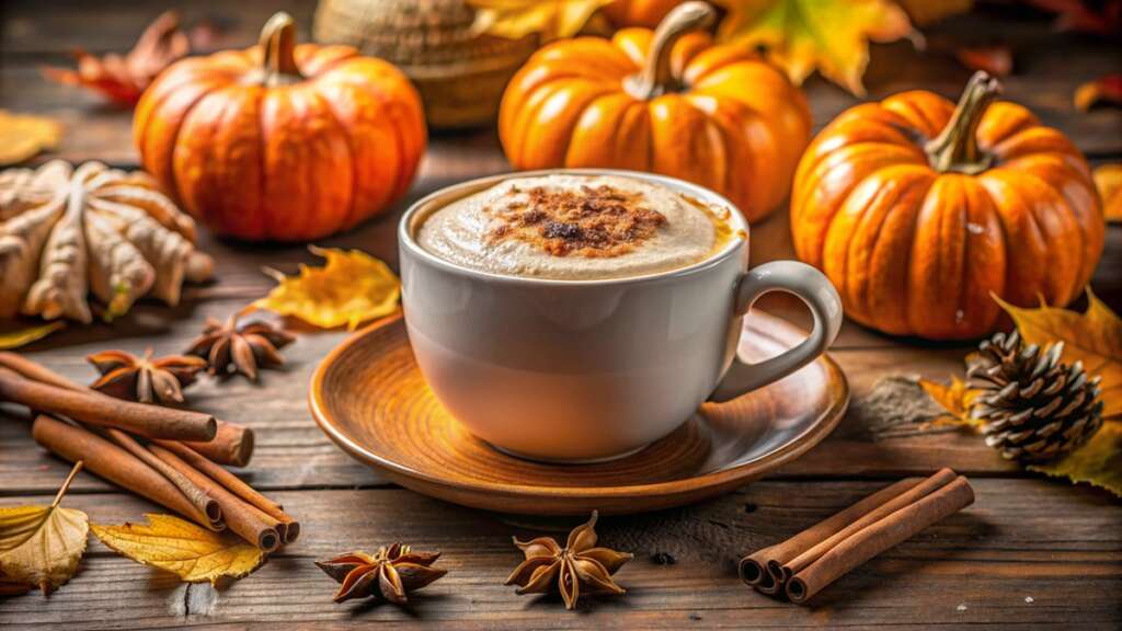 Uno de los típicos pumpkin spice lattes