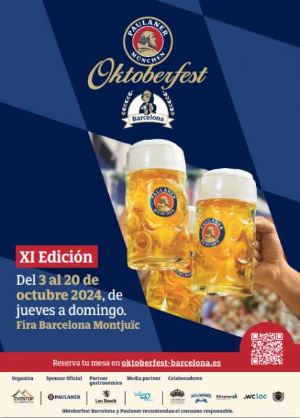 El cartel del Oktoberfest de Barcelona
