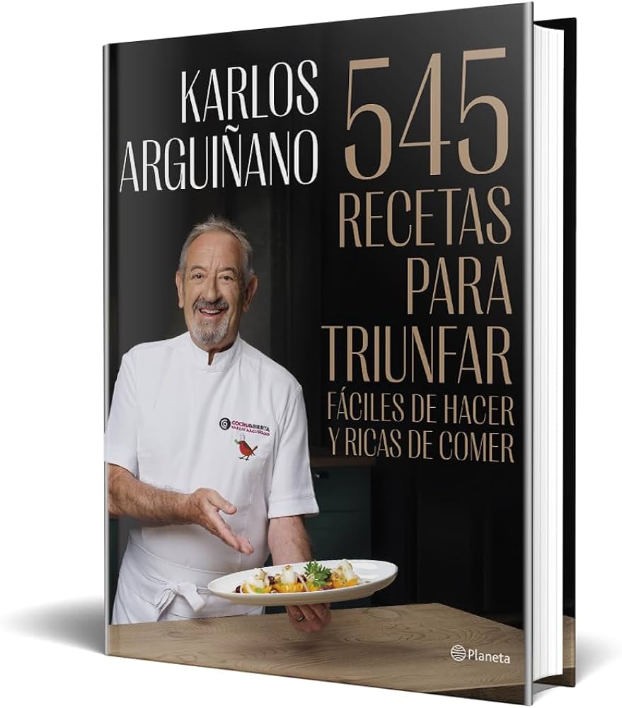 El nuevo libro de recetas de Karlos Arguiñano