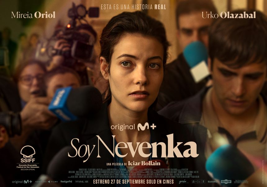 El cartel de la película 'Soy Nevenka', basada en crímenes reales