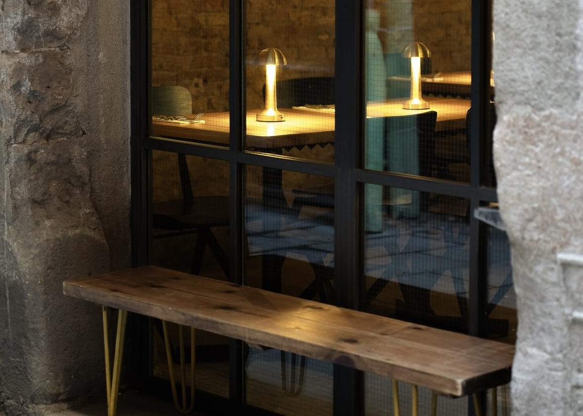 El restaurante se encuentra en un rincón del Born