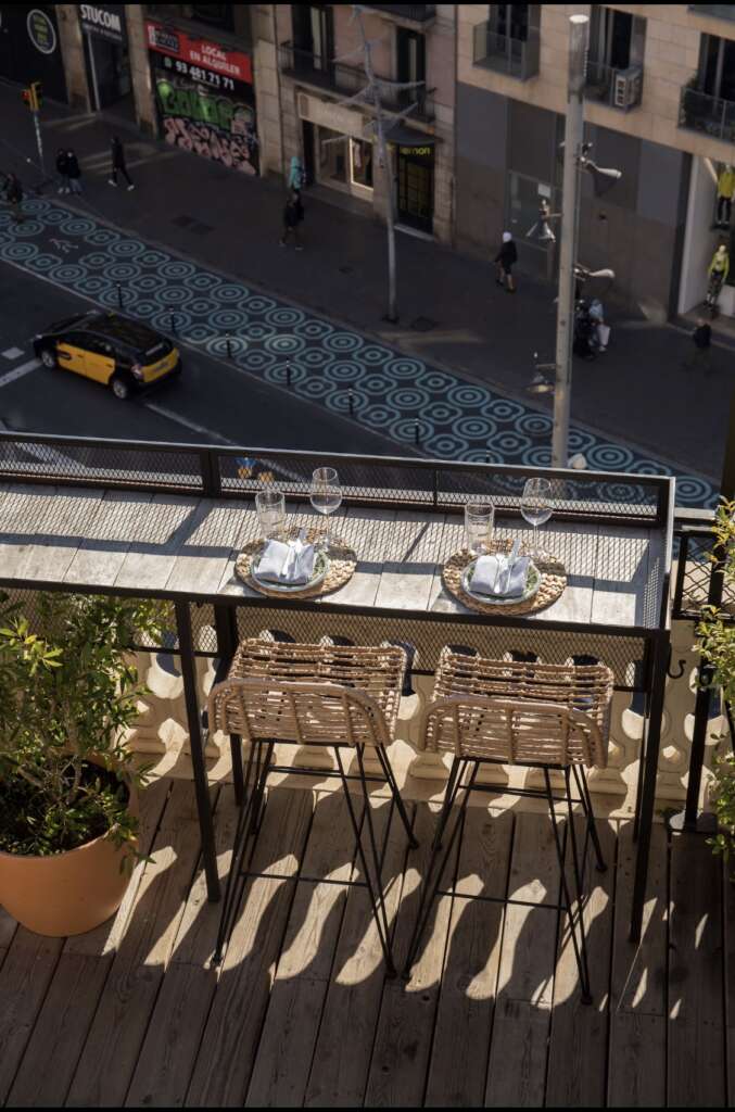 Vistas desde la terraza mayor