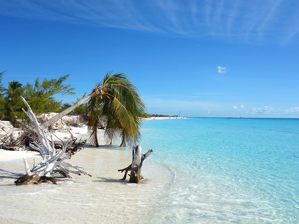 Playa Sirena en Cayo Largo