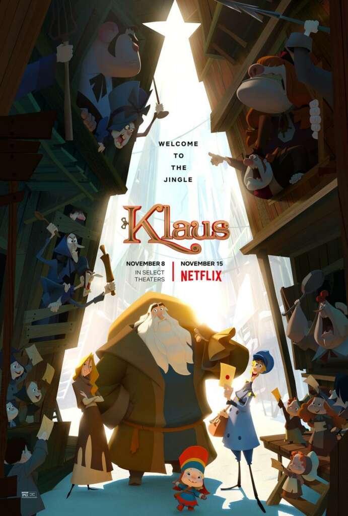 La película de 'Klaus' disponible en Netflix