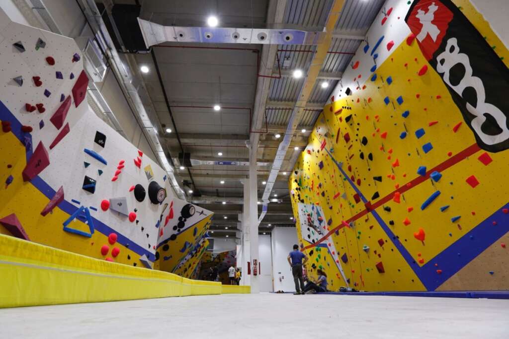 El rocódromo Climbat X-Madrid