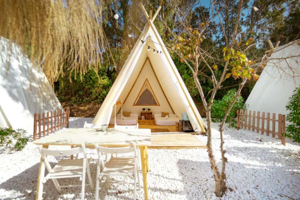 El glamping Kampaoh en Sierra de Grazalema