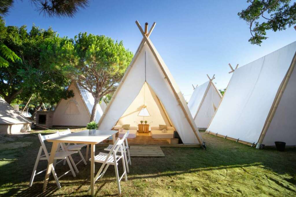 El glamping de Kampaoh en Sierra Nevada