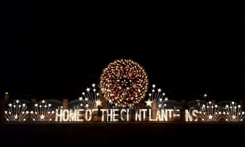 El festival de linternas gigantes de Filipinas