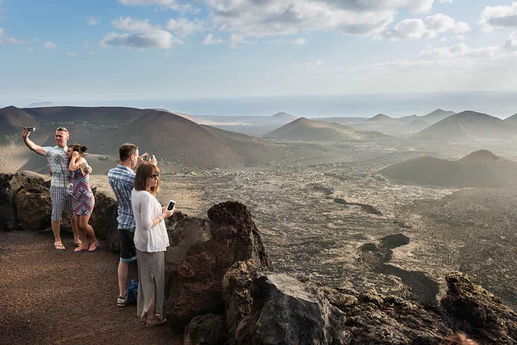 Las Montañas naturales del Fuego en Lanzarote