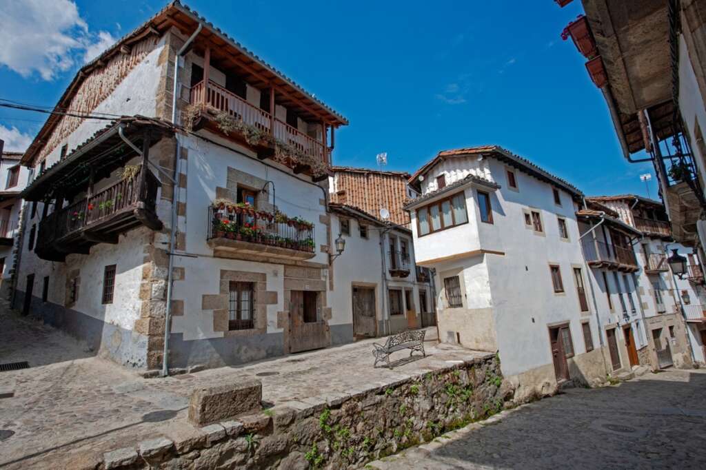 El pueblo de Candelario en Salamanca