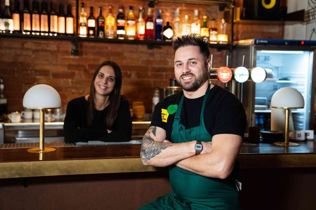 El chef Lorenzo Scurci, responsable de los platos de Vrutal