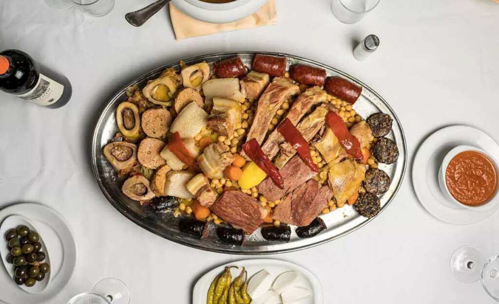 El cocido madrileño de La Gran Tasca