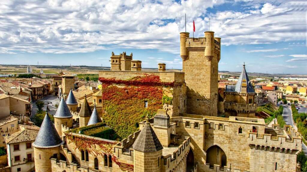 El Castillo de Olite en Navarra