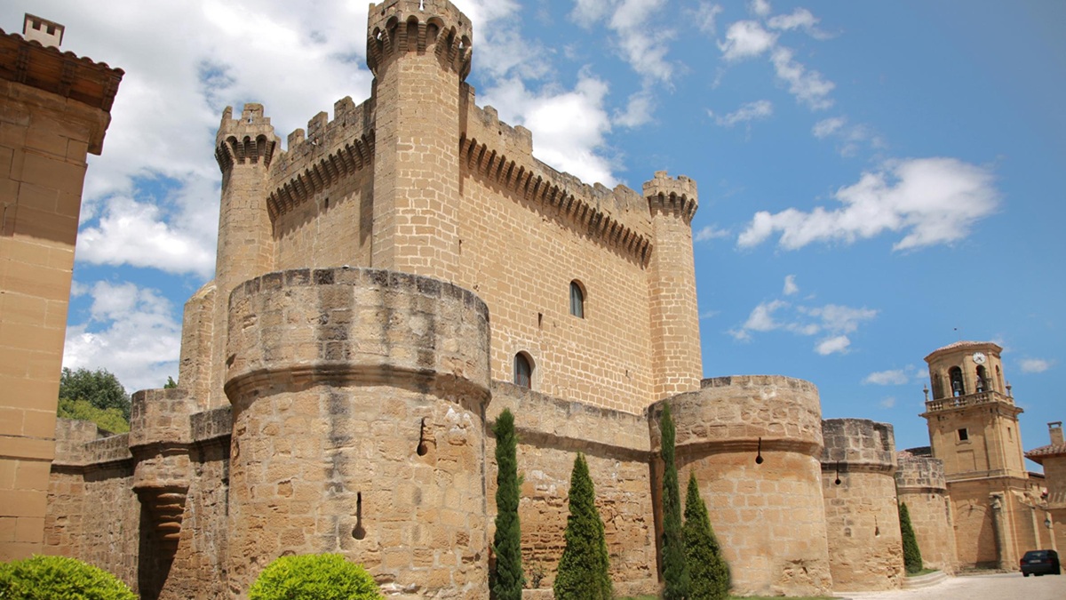 El pueblo de Sajazarra en La Rioja