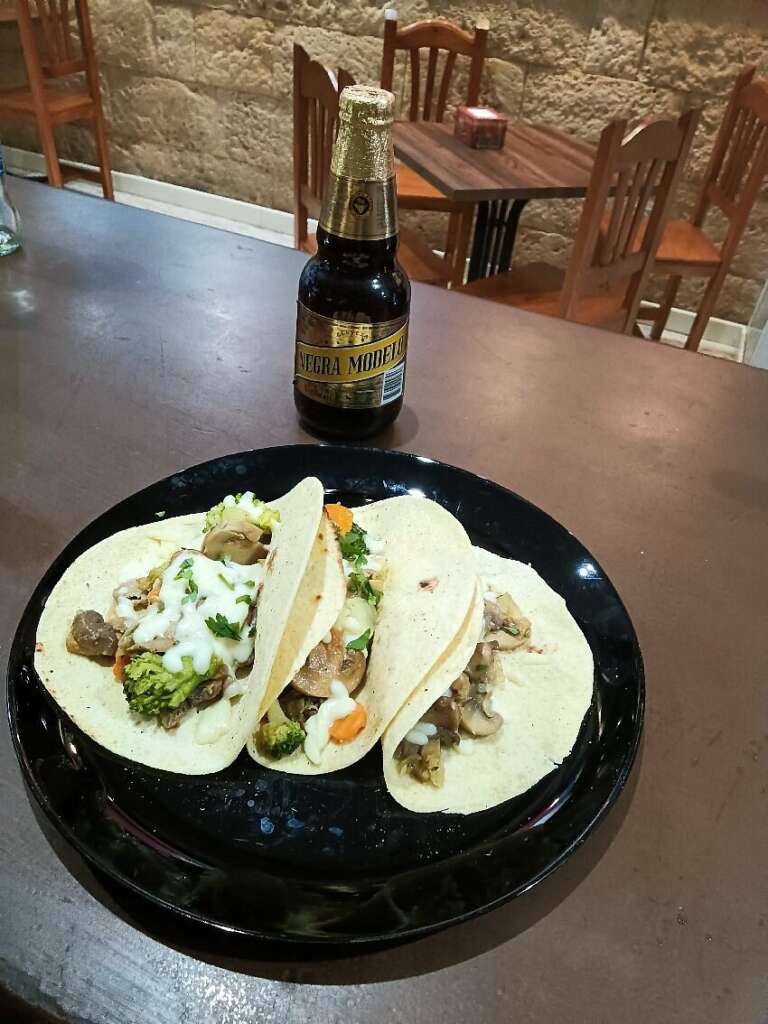 Las tacos de Te Quiero Tequila en Salamanca