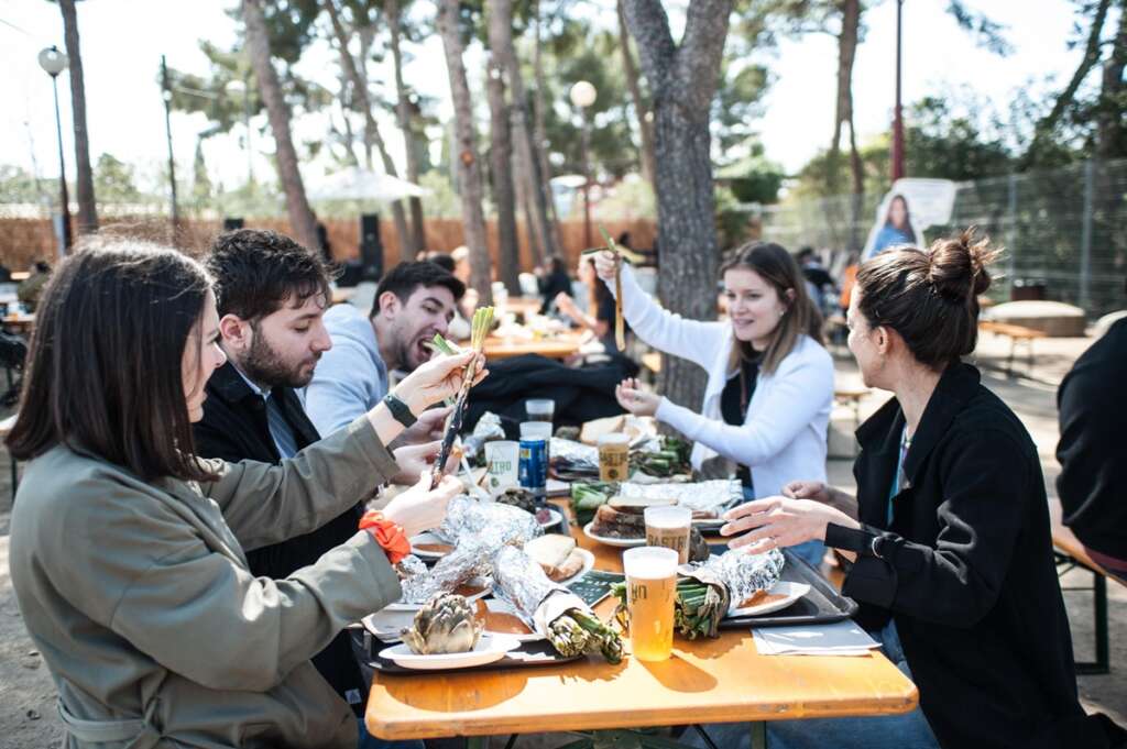 En la zona del monasterio se organizará la calçotada