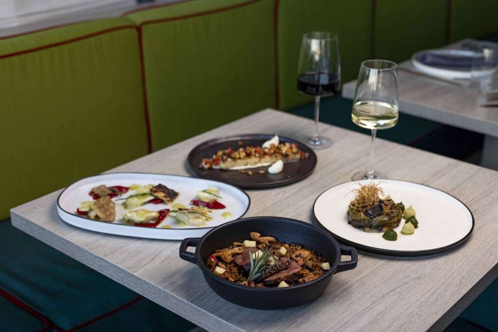 Selección de los platos realizados a cuatro manos
