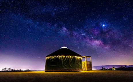 Alojamiento glamping yurta Airbnb