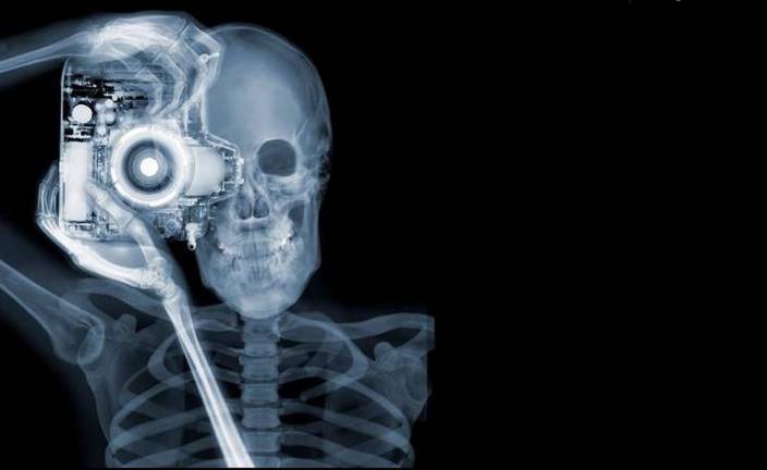 Nick Veasey arte rayosX